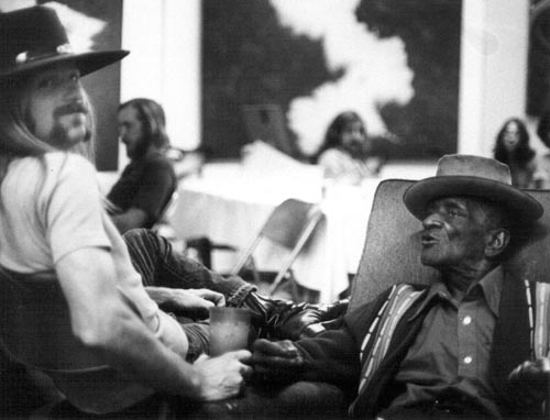 Mance Lipscomb with Kurt Van Sickle